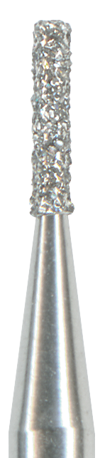 Fresa diamante turbina: 835 cilindro punta plana (5 uds)