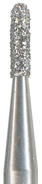 Fresa diamante turbina: 838 cilindro canto redondeado (5 uds)