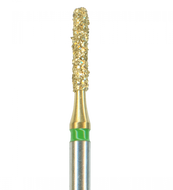 Fresa diamante turbina: V880 cilindro punta redondeada DiaCut (5 uds)