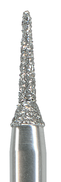 Fresa diamante turbina: 392 interproximal, aro rojo(5 uds)