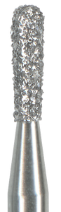Fresa diamante turbina: 830L pera larga, 016 aro negro (5 uds)