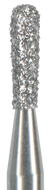 Fresa diamante turbina: 830L pera larga, 016 aro negro (5 uds)