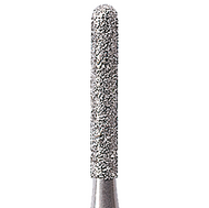 Fresa de diamante en pieza de mano: 842R cilindro, punta redonda (3 uds)