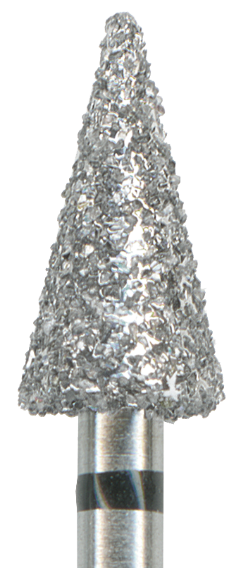 Fresa diamante turbina: 852 cono puntiagudo (5 uds)