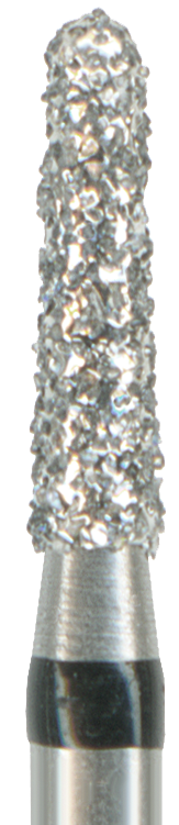 Fresa diamante turbina: 855 cono punta redondeada (5 uds)
