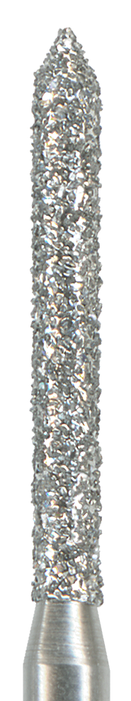 Fresa diamante turbina: 886 cilindro con punta (5 uds)