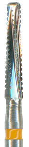Fresa de carburo de tungsteno turbina: TC847KRG cilindro canto redondeado, corte de metal (5 uds)